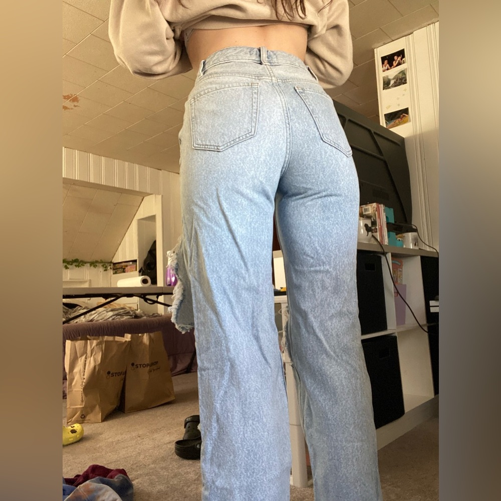 pacsun super ripped jeans